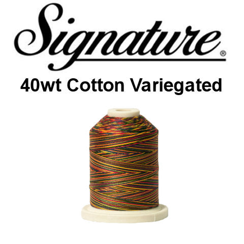 Signature 40wt Variegated Cotton Thread