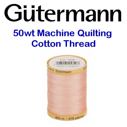 Gutermann 50wt Machine Quilting Thread