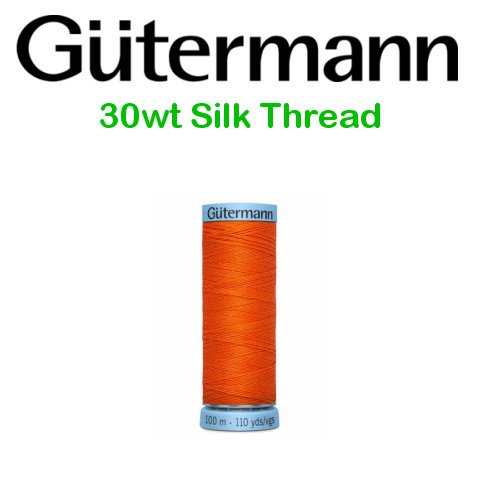 Gutermann 30wt Silk Thread