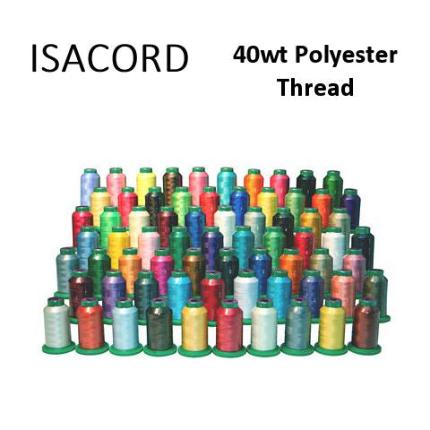 Isacord 40wt Polyester Thread