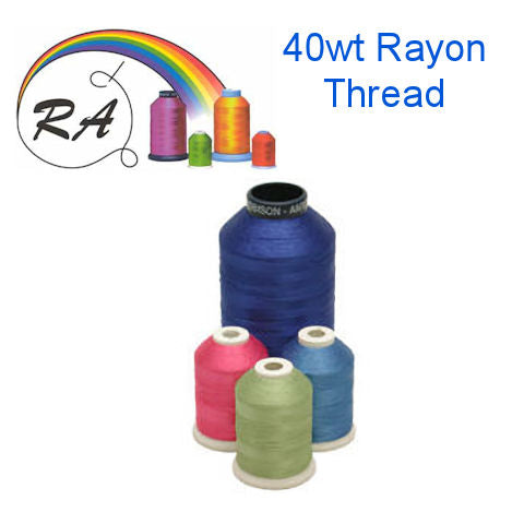 Robinson Anton 40wt Rayon Embroidery Thread