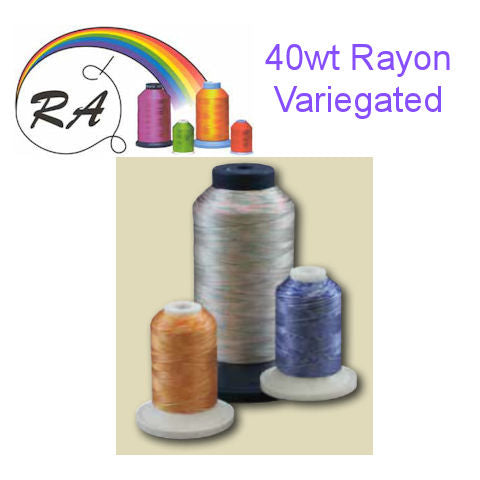 Robison Anton Rayon Variegated Thread Red Rock Threads