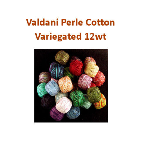 Valdani Variegated Perle Cotton 12wt
