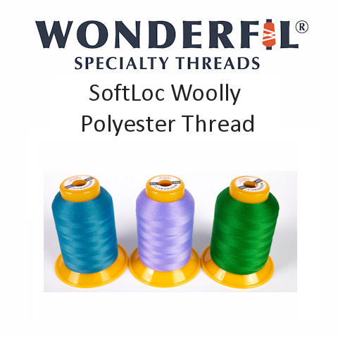 Wonderfil SoftLoc Woolly Polyester Thread
