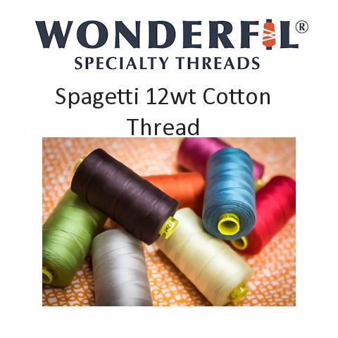 Wonderfil Spagetti 12wt Cotton Thread