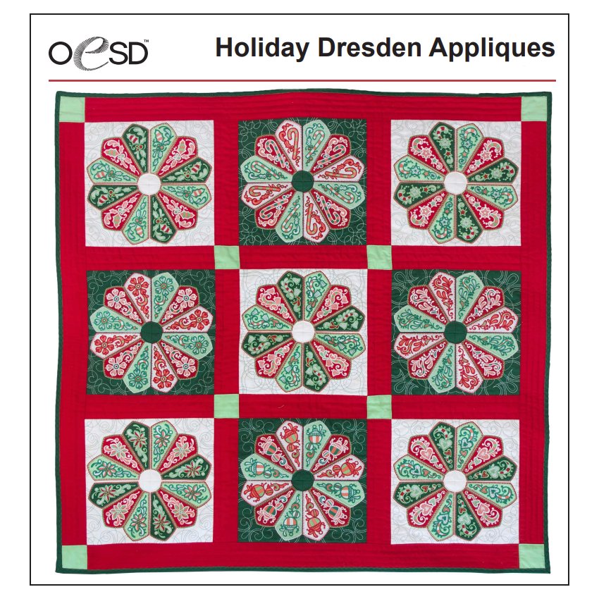 Holiday Dresden Appliques OESD Design Collection