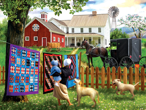 Family Homestead 500pc Jigsaw Puzzle