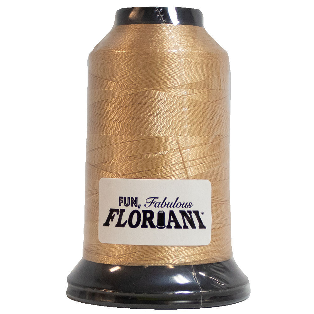 Floriani 40wt Poly Thread Oak Bluff #0734 – Red Rock Threads