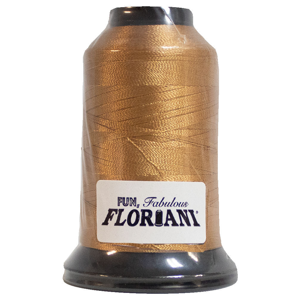 Floriani 40wt Poly Thread Aztec Tan #0735 – Red Rock Threads