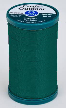 5760 Ming Teal - Coats Outdoor 12wt Polyester Thread