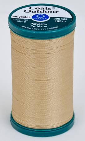 8050 Buff - Coats Outdoor 12wt Polyester Thread