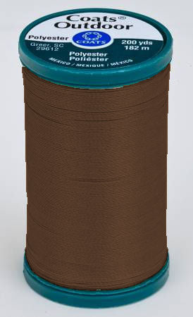 8730 Brown Sugar - Coats Outdoor 12wt Polyester Thread