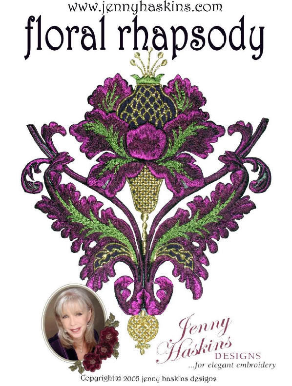 Jenny Haskins Designs: Floral Rhapsody