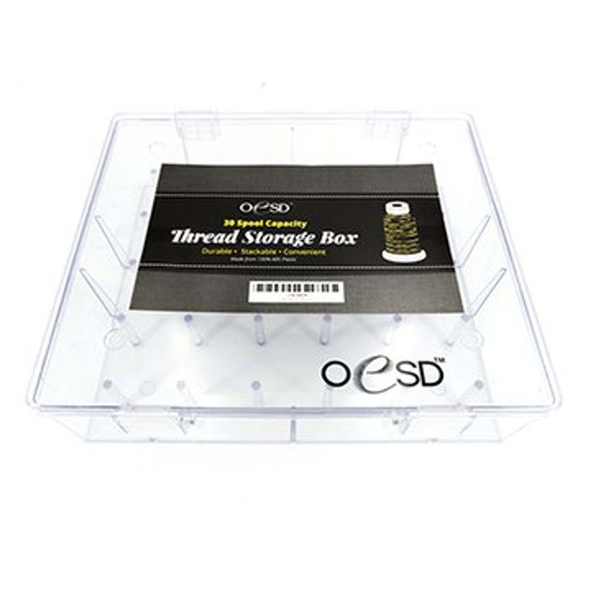 OESD 30 Spool Thread Storage Box – Red Rock Threads