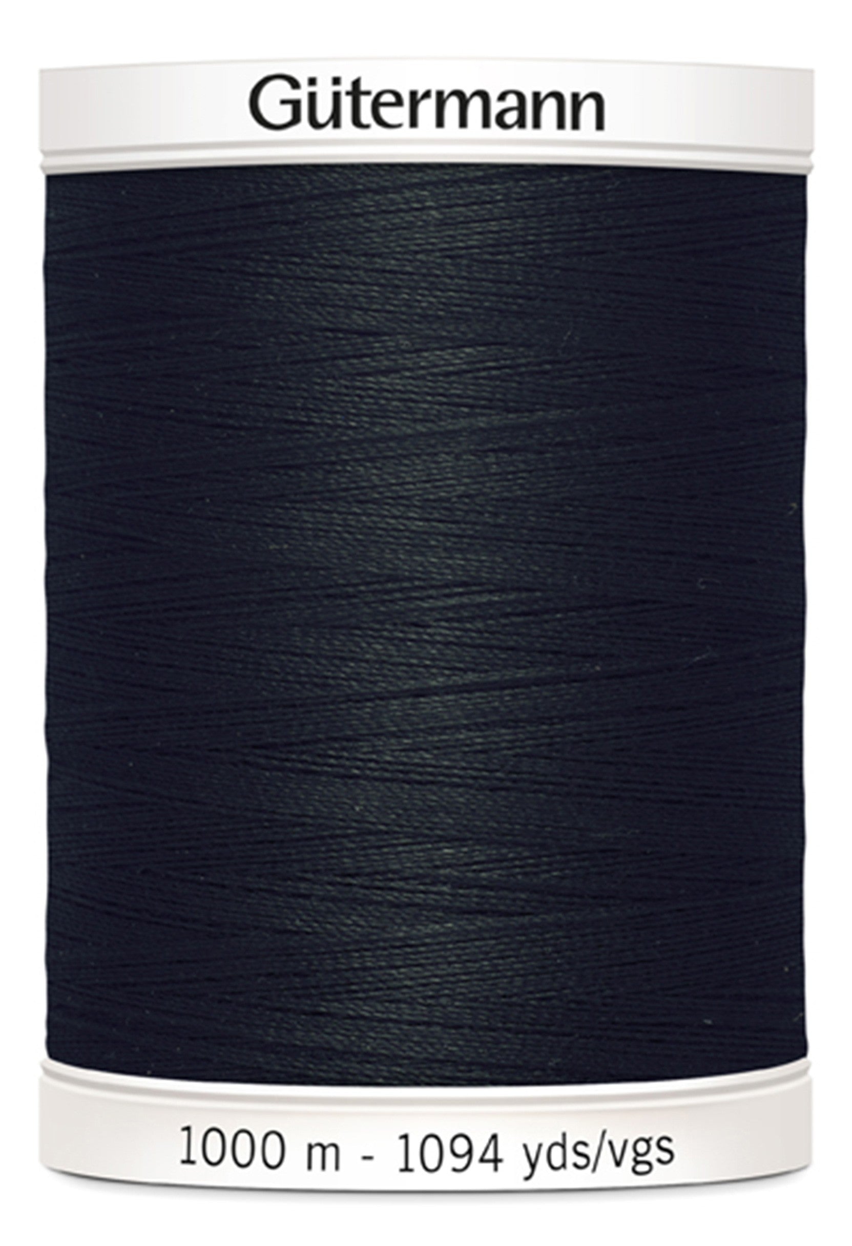 Gutermann Sew-All Polyester 010 Black  1000m/1094yd