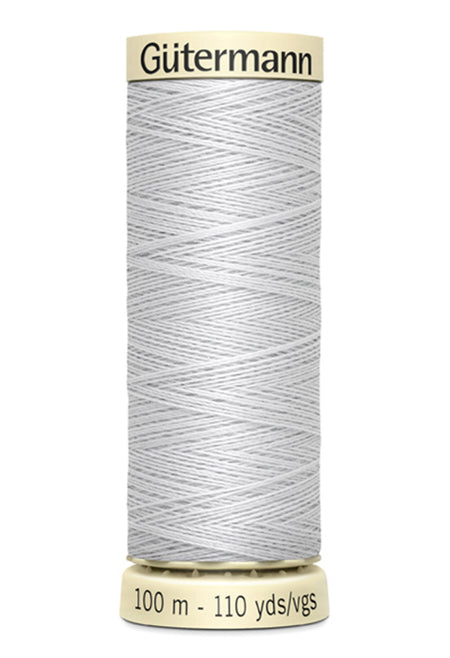 Gutermann Sew-All Polyester 100 Silver 100m/110yd