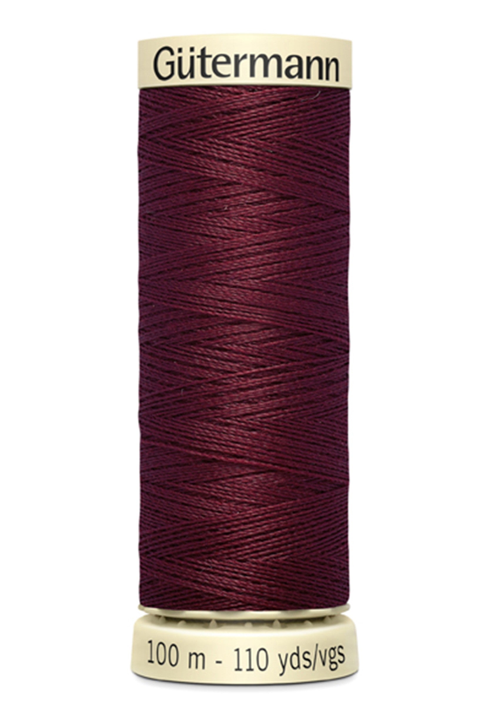 Gutermann Natural Cotton Thread - 110 Yard Dark Copper Color For Sewing