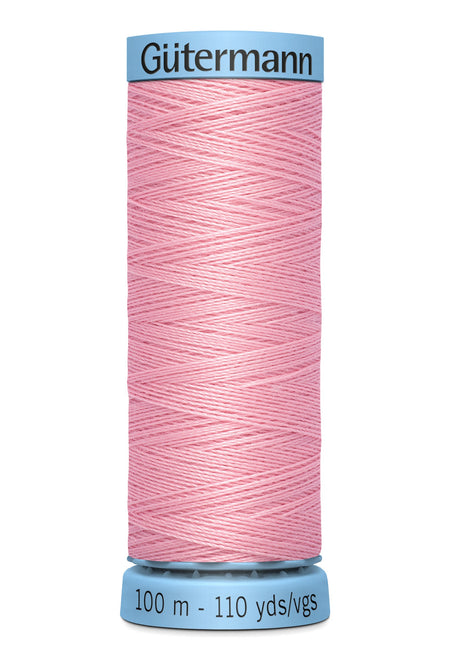 Gutermann 30wt Silk Thread 0043 Carnation 110yd