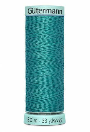 Gutermann 15wt Top Stitch Silk Thread 0107 Teal 30m/33yd