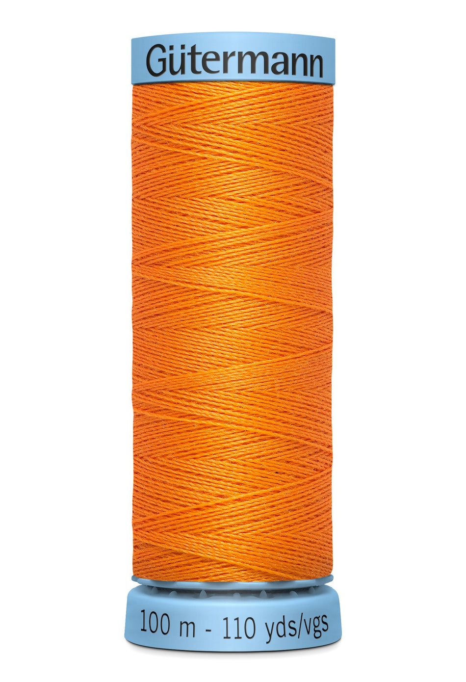 Gutermann 30wt Silk Thread 0350 Tangerine 110yd