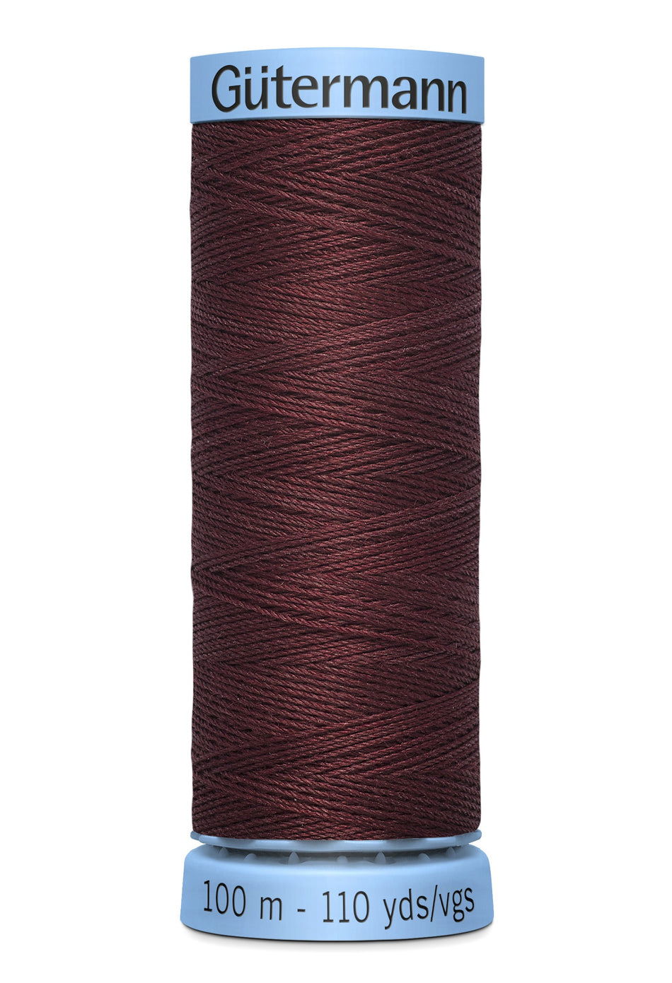 Gutermann 30wt Silk Thread 0370 Crimson 110yd