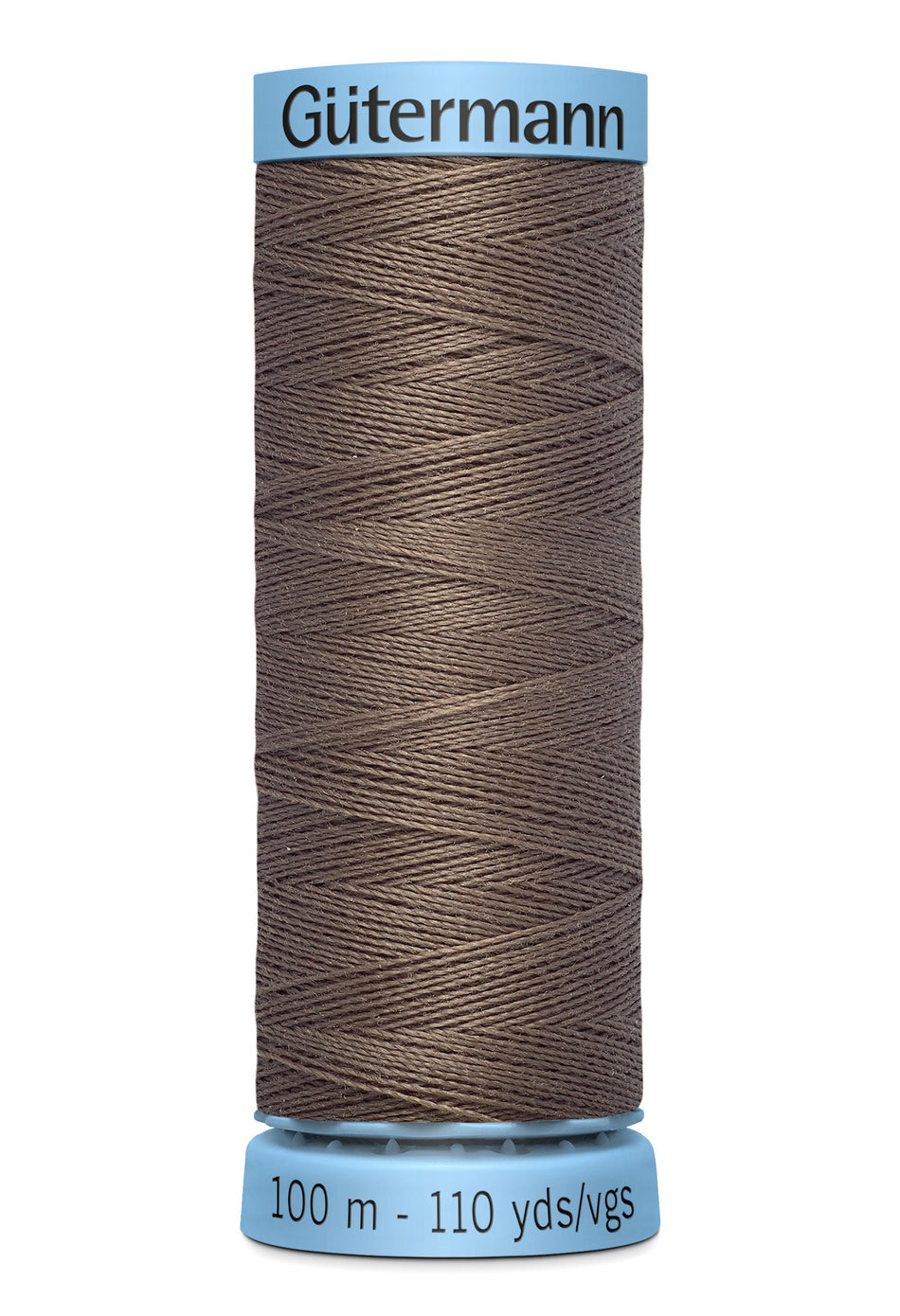 Gutermann 30wt Silk Thread 0439 Dark Taupe 110yd