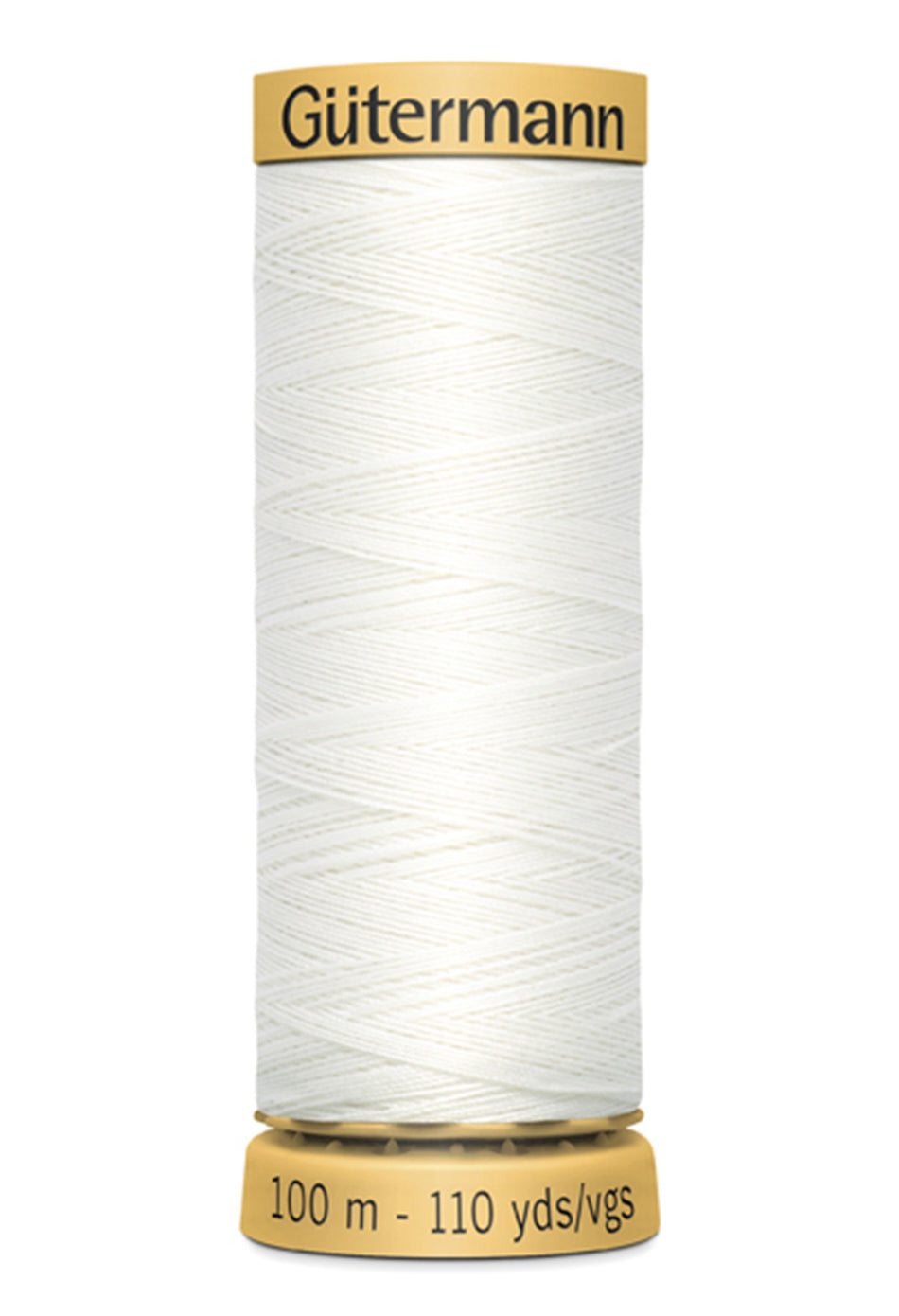 Gutermann Natural Cotton Thread White 110yd