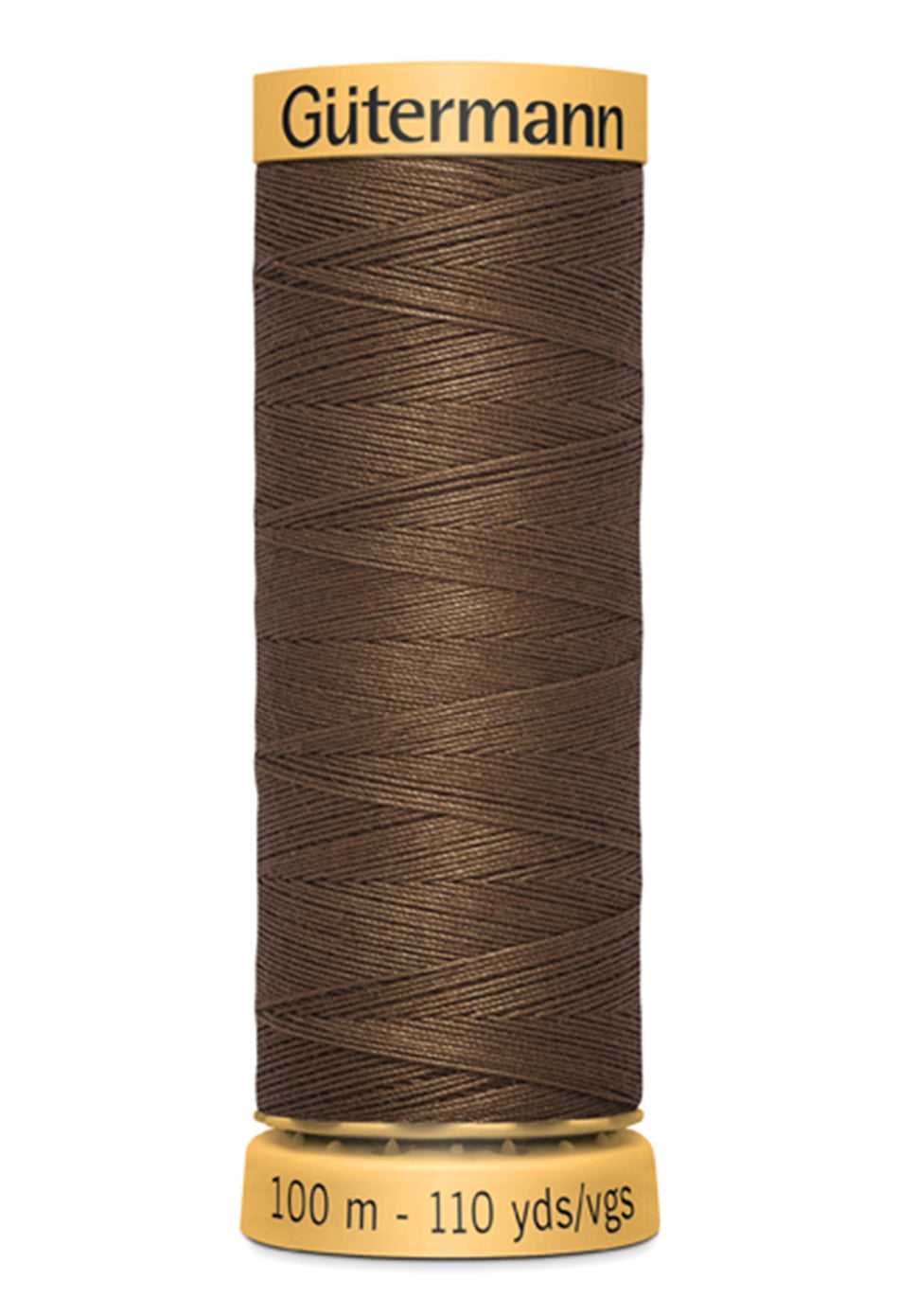 Gutermann Natural Cotton Thread 3060 Brown 110yd