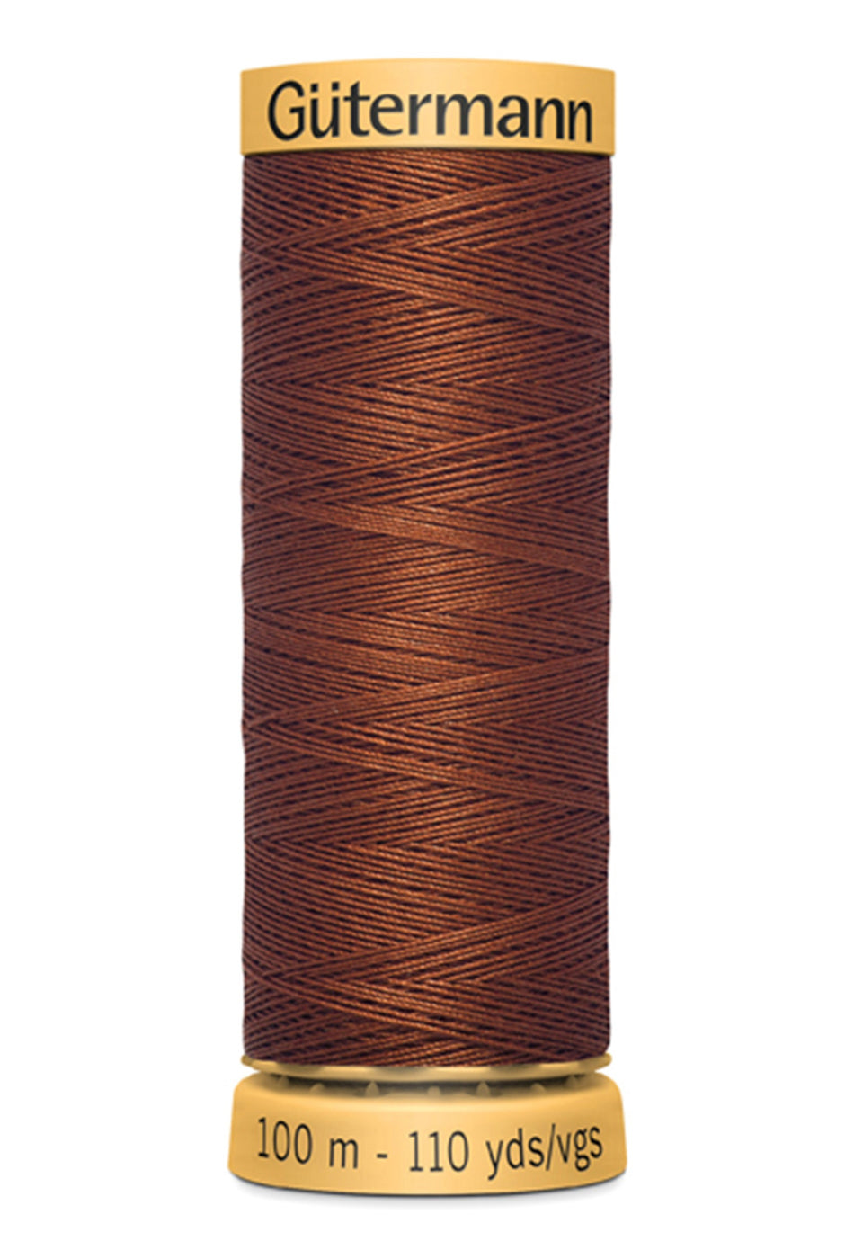 Gutermann Natural Cotton Thread 4720 Rust 110yd
