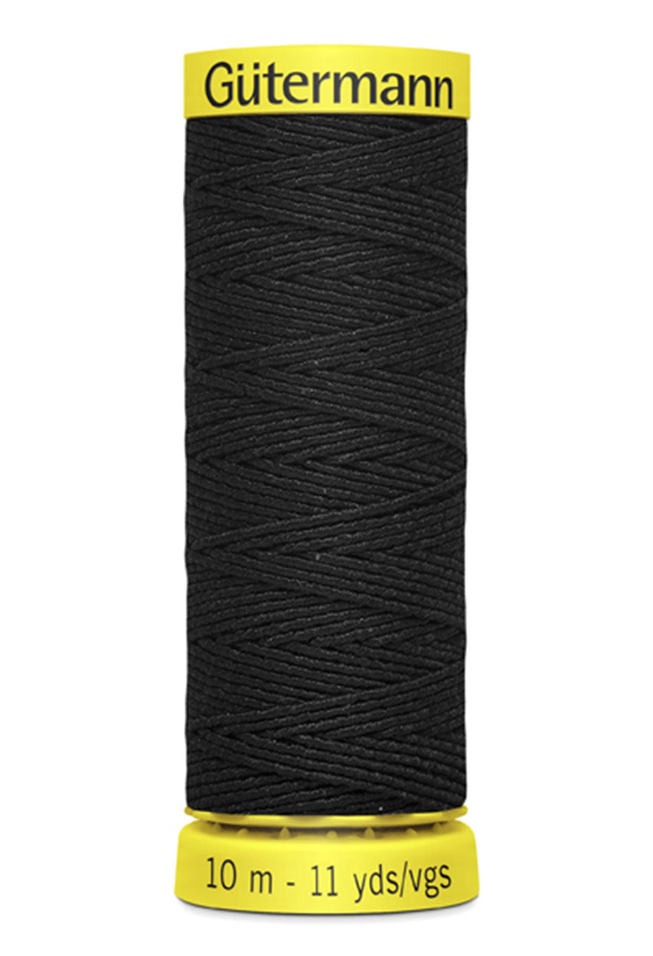 Gutermann Elastic Thread 10-4017 Black 11yd