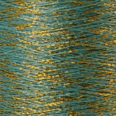 Yenmet Thread PG08 Twilight Gold Turquoise  500m Spool
