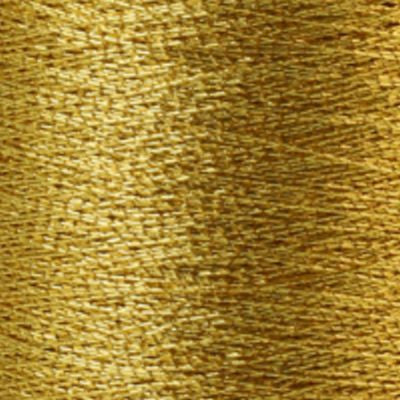 Gold & Silver Metallic Thread - 500M - Cones Embroidery Sewing