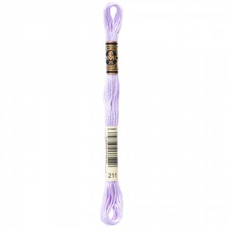 DMC 6 Strand Size 25 Floss #0211 Light Lavender