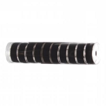 Fil-Tec Black Clear Glide Class 15 Bobbins | Polyester | Solid Thread