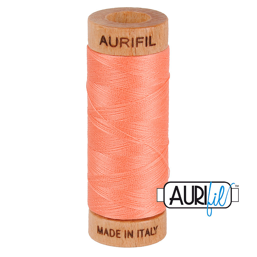 2220 Light Salmon  - Aurifil 80wt Thread 300yd/274m