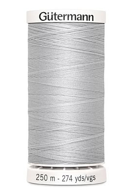 Gutermann Sew-All Polyester  100 Silver  250m/273yd