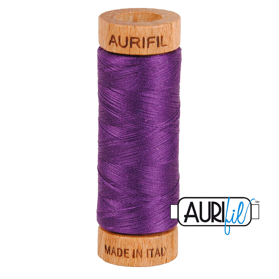 2545 Medium Purple  - Aurifil 80wt Thread 300yd/274m
