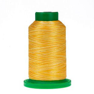 Isacord Multi Color Thread 9925 Saffron  1000m Spool