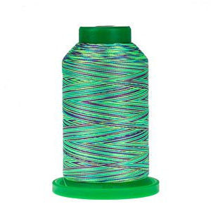 Isacord Multi Color Thread 9971 Emerald City  1000m Spool