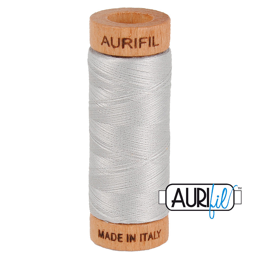 2615 Aluminum  - Aurifil 80wt Thread 300yd/274m