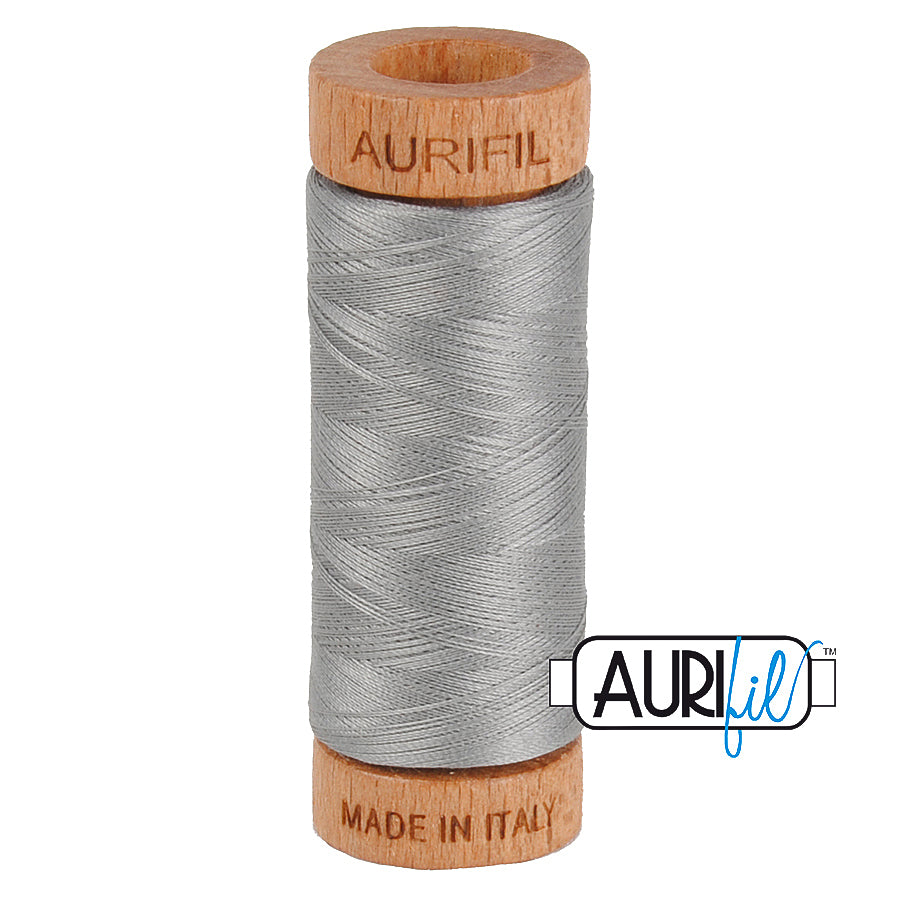 2620 Stainless Steel  - Aurifil 80wt Thread 300yd/274m