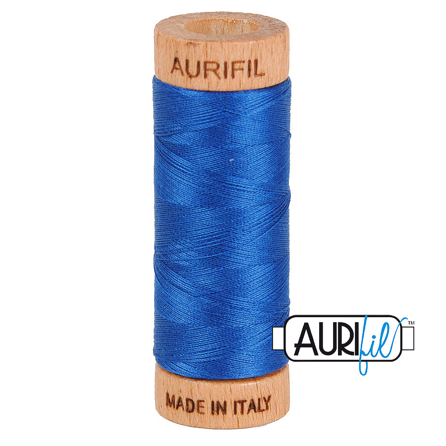 2740 Dark Cobalt  - Aurifil 80wt Thread 300yd/274m