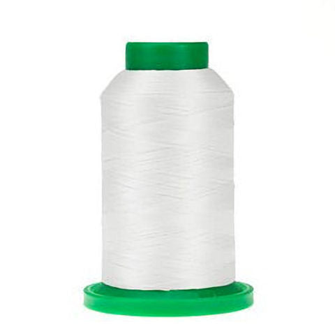 Isacord Thread 0010 Silky White  5000m