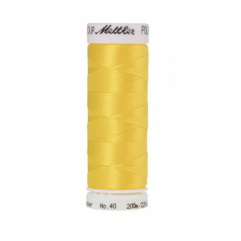 Mettler Polysheen Thread 0310 Yellow  220yd