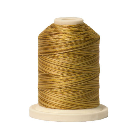 Signature 40wt Variegated Cotton Thread SIG41-091 Antique Gold  700yd