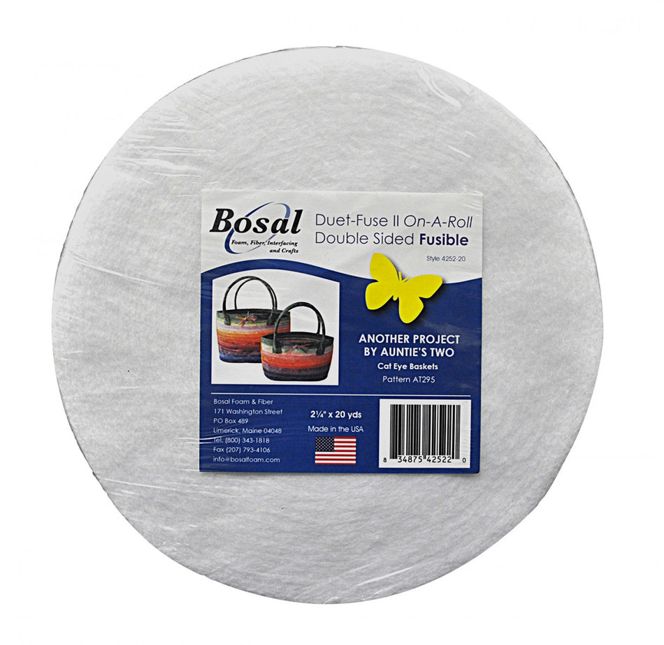 Bosal Duet-Fuse II On-A-Roll Double Sided Fusible 2.25in x 20yd