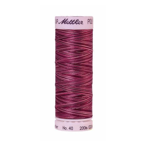 Mettler Poly Sheen Multi Thread 9922 Cranberry Frost  200m