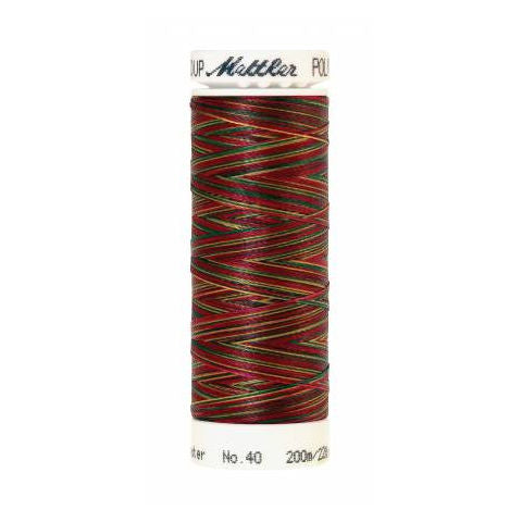 Mettler Poly Sheen Multi Thread 9938 Holiday Traditions  200m