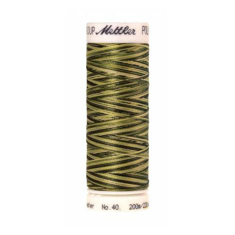 Mettler Poly Sheen Multi Thread 9976 Mossy Tones  200m