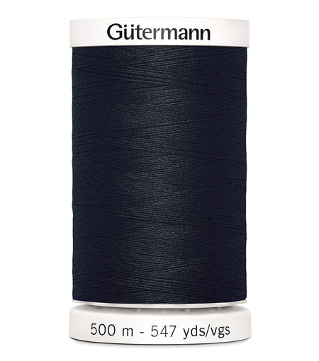 Gutermann Sew-All Polyester 010 Black  500m/547yd